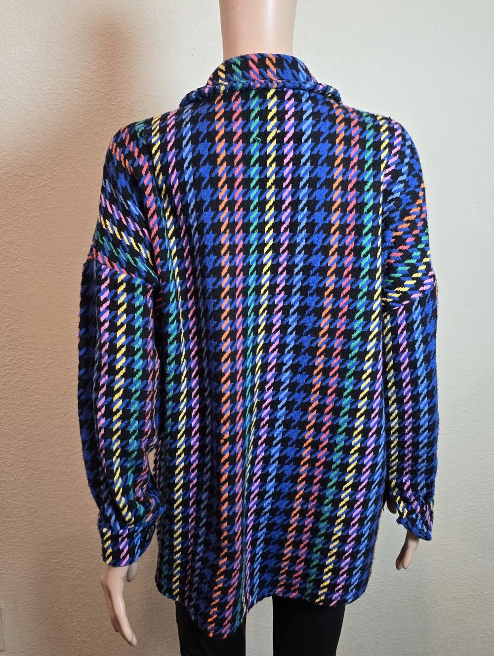 Unbranded Blue Jacket, Size M/L, Made in Italy, Wool Blend - Picture 10 of 10